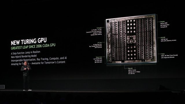 Nvidia стремится изменить это с помощью подхода «гибридного рендеринга» в своей новой архитектуре Turing GPU, которая использует нейронные сети для ускорения трассировки лучей для достижения результатов в реальном времени